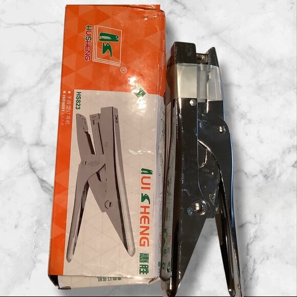 HuiSheng HS823 Heavy-Duty Metal Handheld Manual Hand Stapler For Office & School - Picture 6 of 10